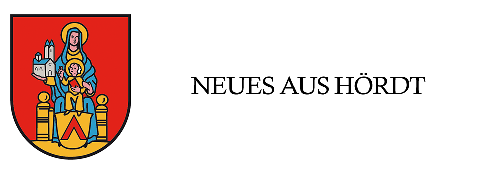 Headergrafik mit Wappen der Ortsgemeinde Hördt und Text: "Neues aus Hördt"