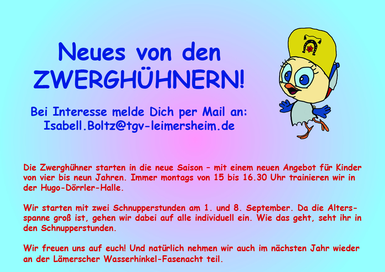 Zwerghühner
