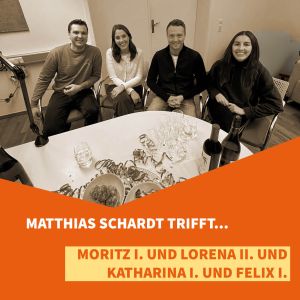 Moritz I., Lorena II., Katharina I. und Felix I.