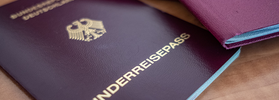 Bild eines Reisepasses Bild eines Reisepasses
