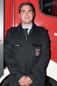Foto von Matthias Serr, stellvertretender Wehrleiter